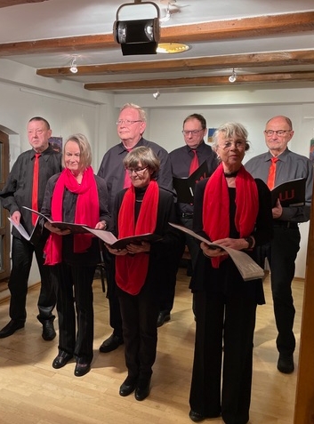 Gruppenfoto: Die Weisetreter, Seniorenkabarett aus Berlin